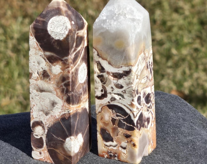 Money Agate Crystal Towers