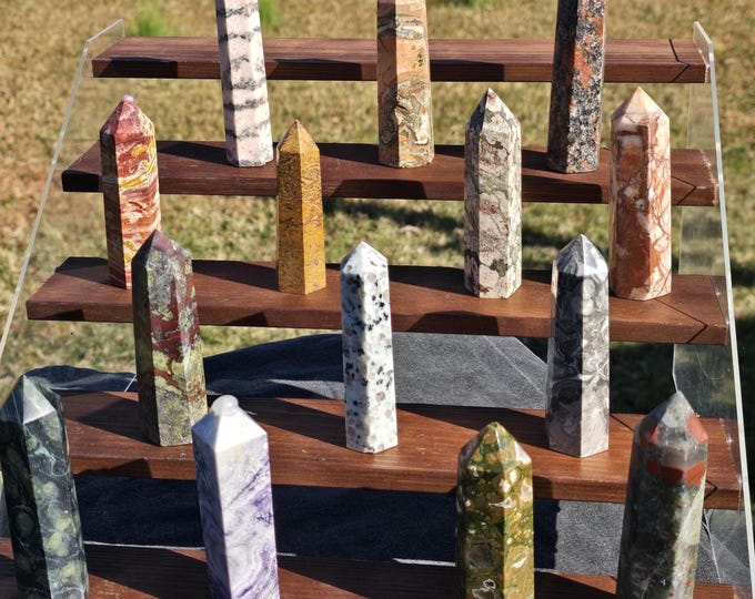 Various Crystal Towers