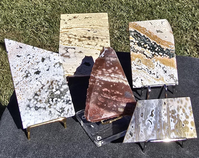 8th Vein Ocean Jasper Crystal Slabs