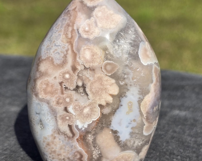 Pink Amethyst Crystal Drop