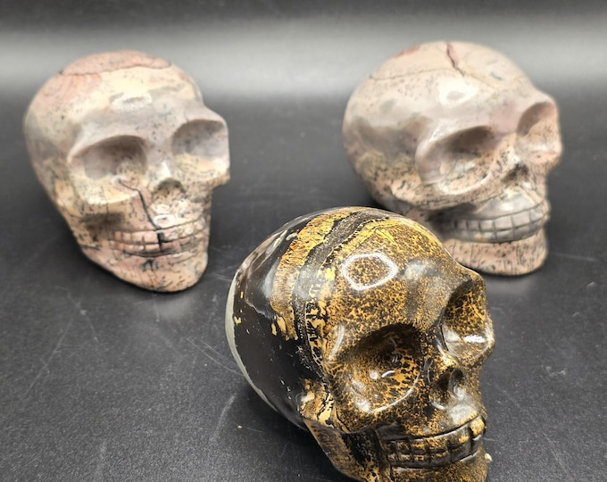 Picture Jasper Crystal Skull
