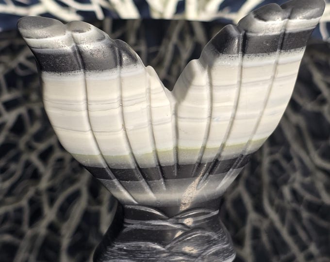 Taiji Jasper Crystal Mermaid Tail