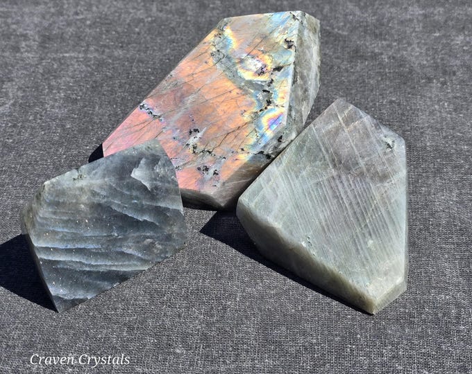 Flashy Labradorite Crystal Freeform