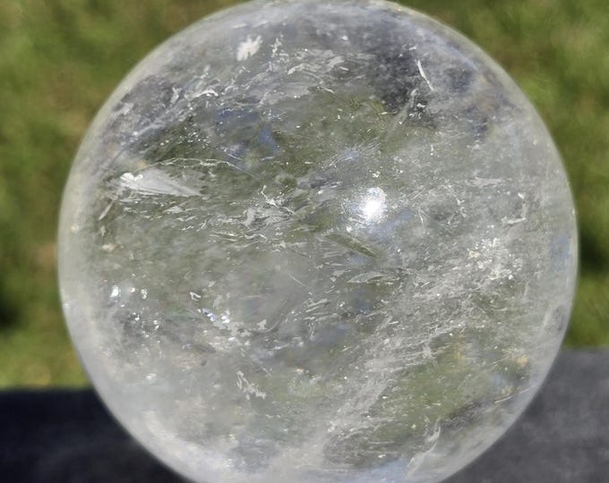 Clear Quartz Crystal Sphere