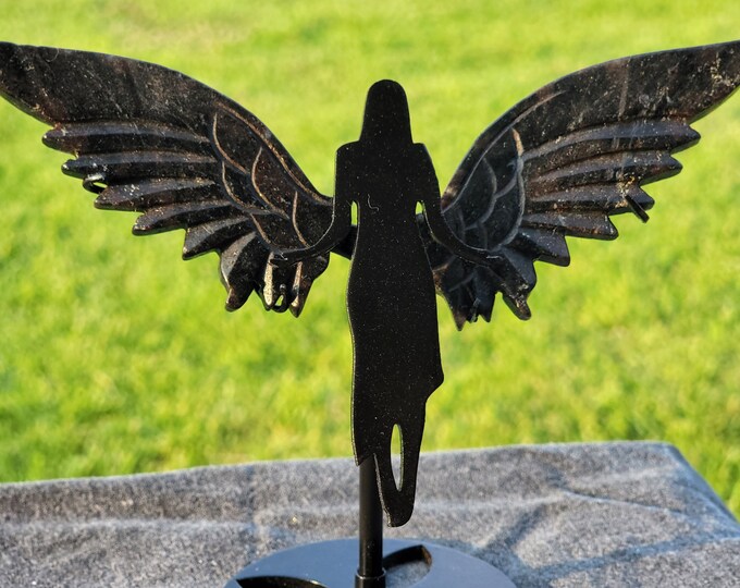 Mini Coppernite Crystal Angel / Fairy Wings