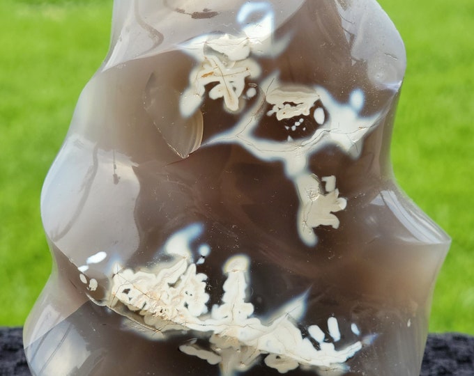 Orca Agate Flame
