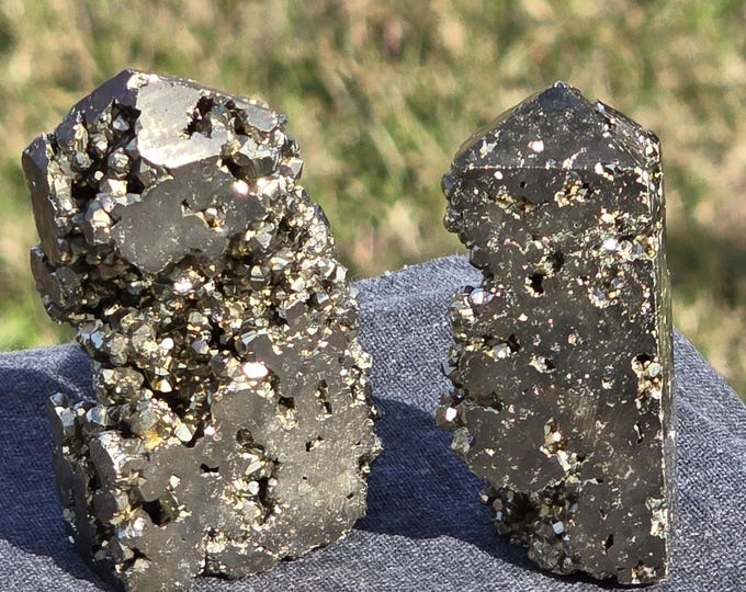 Pyrite Crystal Towers