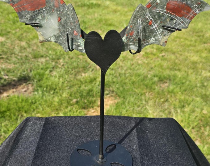 Bloodstone Crystal Dragon Wings