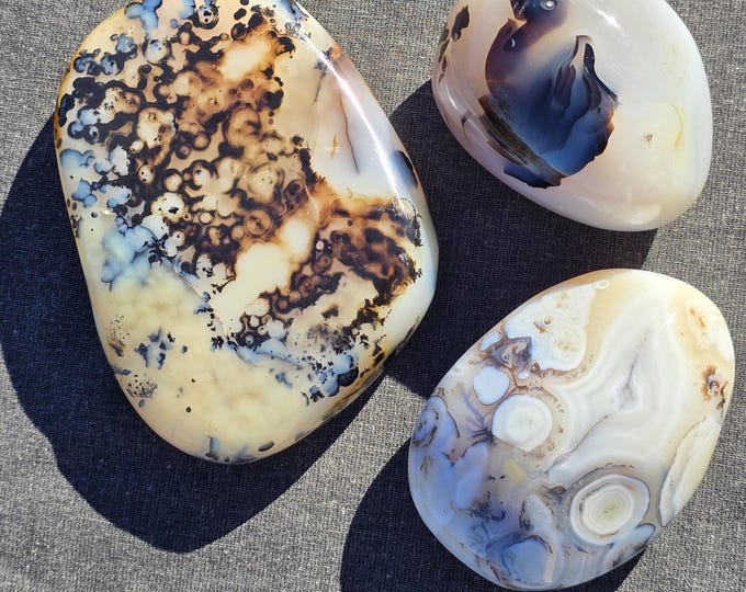 Dendritic Agate Crystal Freeforms