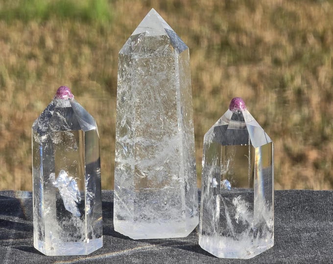 Clear Quartz Crystal Towers