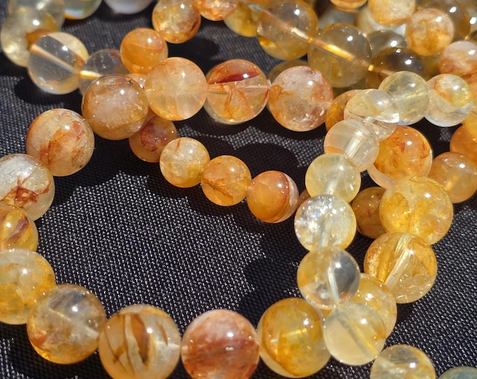 Golden Healer Crystal Beaded Bracelets