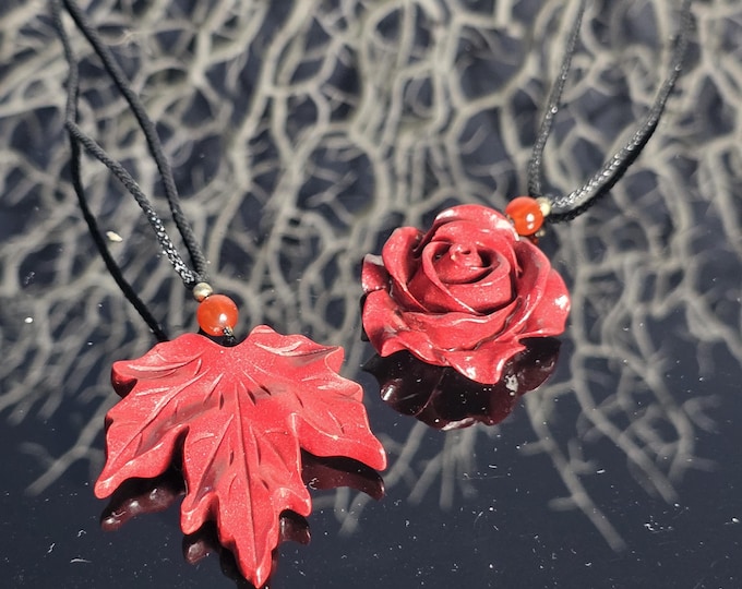 Cinnabar Crystal Adjustable Necklace