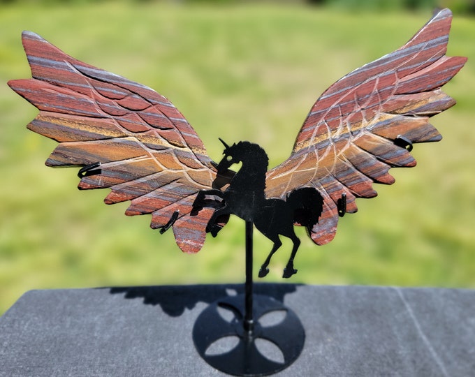 Tiger Iron Crystal Unicorn Pegasus Wings