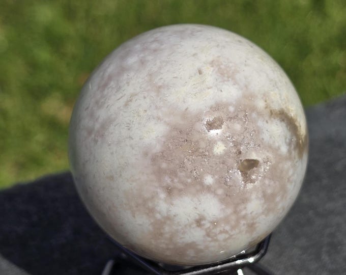 Pink Amethyst Crystal Sphere