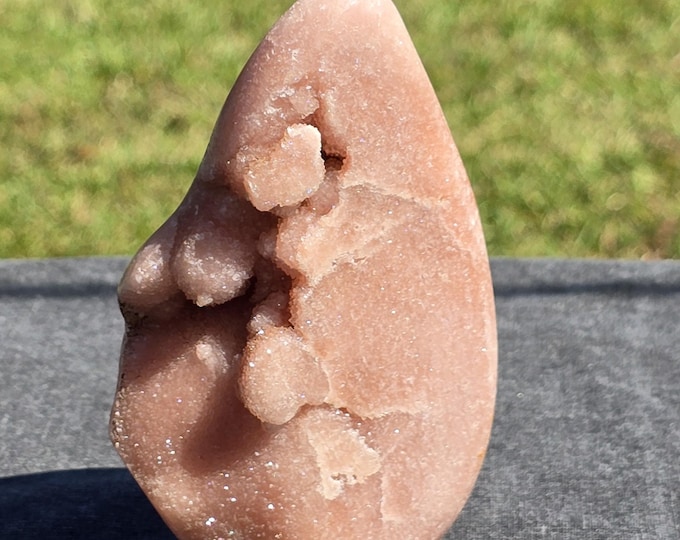 Pink Amethyst Crystal Freeform