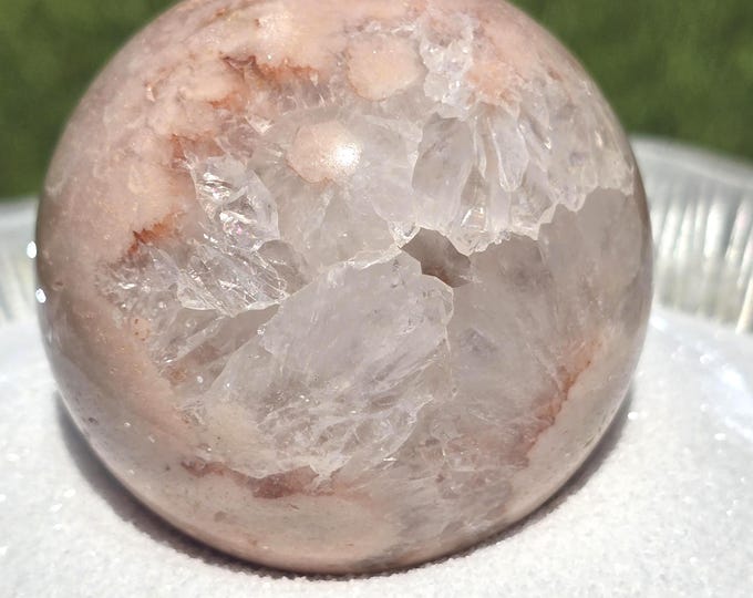 Pink Amethyst Crystal Sphere