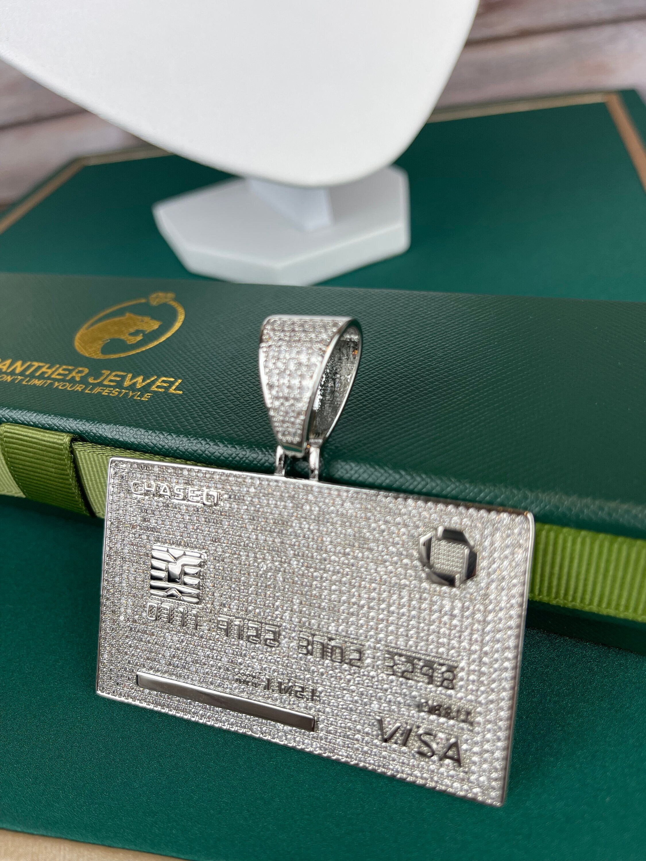 Visa card pendant Etsy