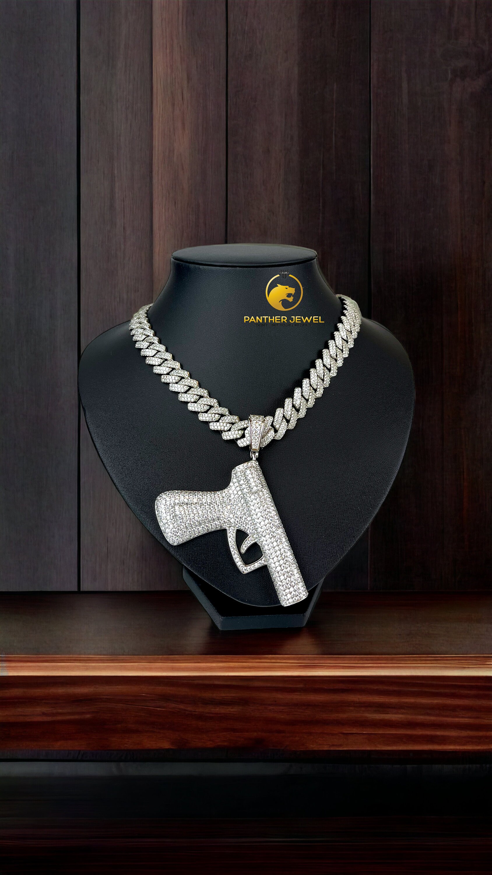 Diamond 2024 glock pendant