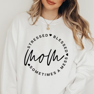 Mama Tshirt Mom Sweatshirt Mom Shirt Motherhood Life Shirt Gift for mom New Mom Gift Mothers day gift idea Mom gift ideas Tshirt Mom ideas