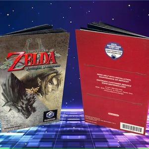 Legend of Zelda Twilight Princess Manual for GameCube