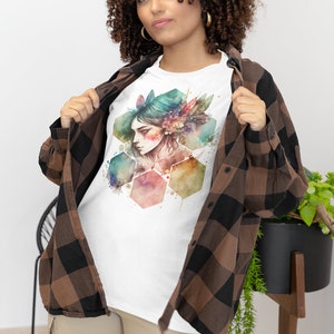 Prismatic Faerie Tshirt | Faerie Shirt | Faeriecore Shirt | Faerie Watercolor T Shirt | Gift for Women | Best Friend Gift