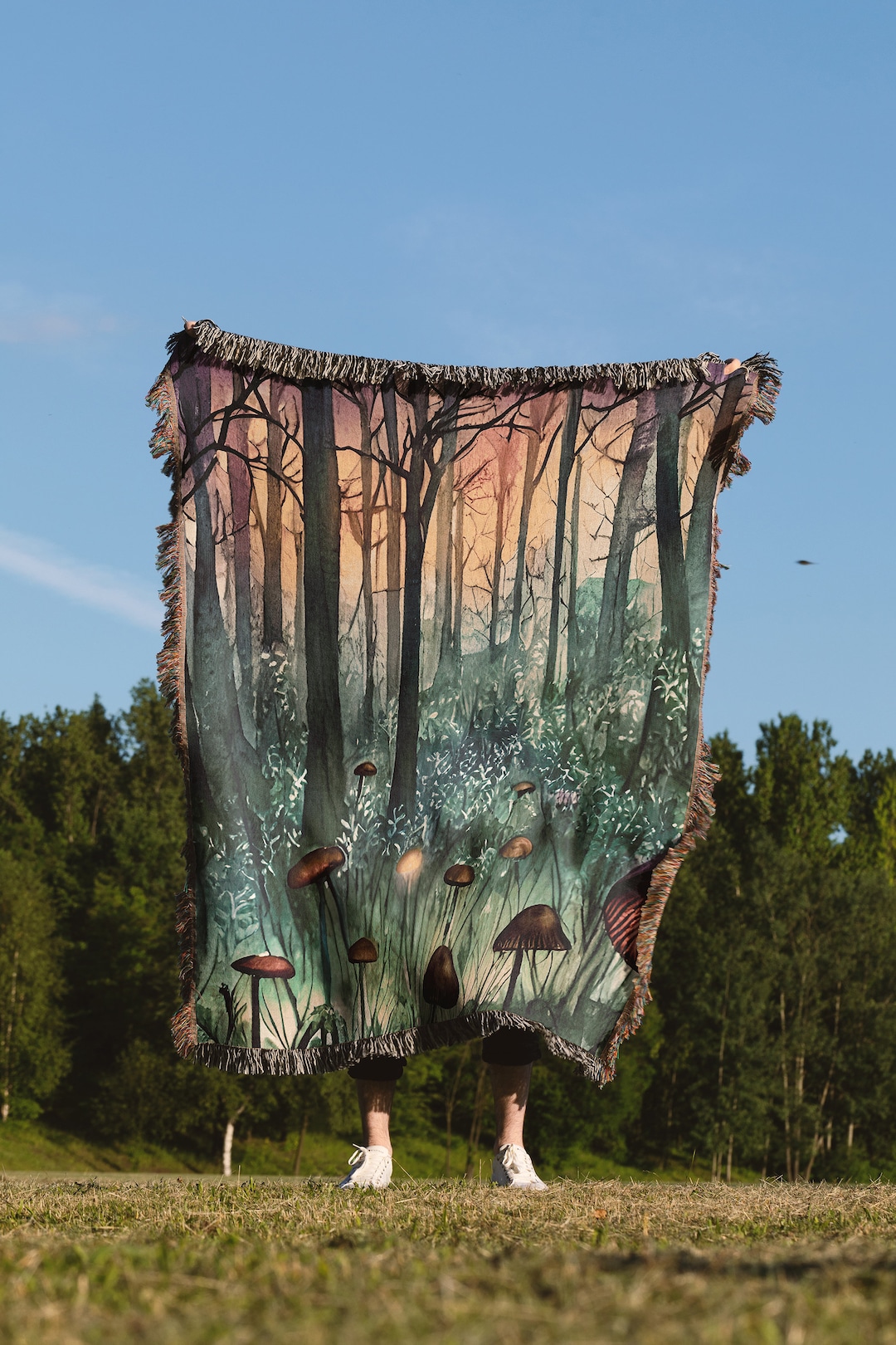 Forest Relic Quilted Blanket NCU0PTT2369 main image 0