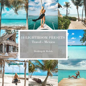 14 LIGHTROOM PRESETS - Travel - Mexico