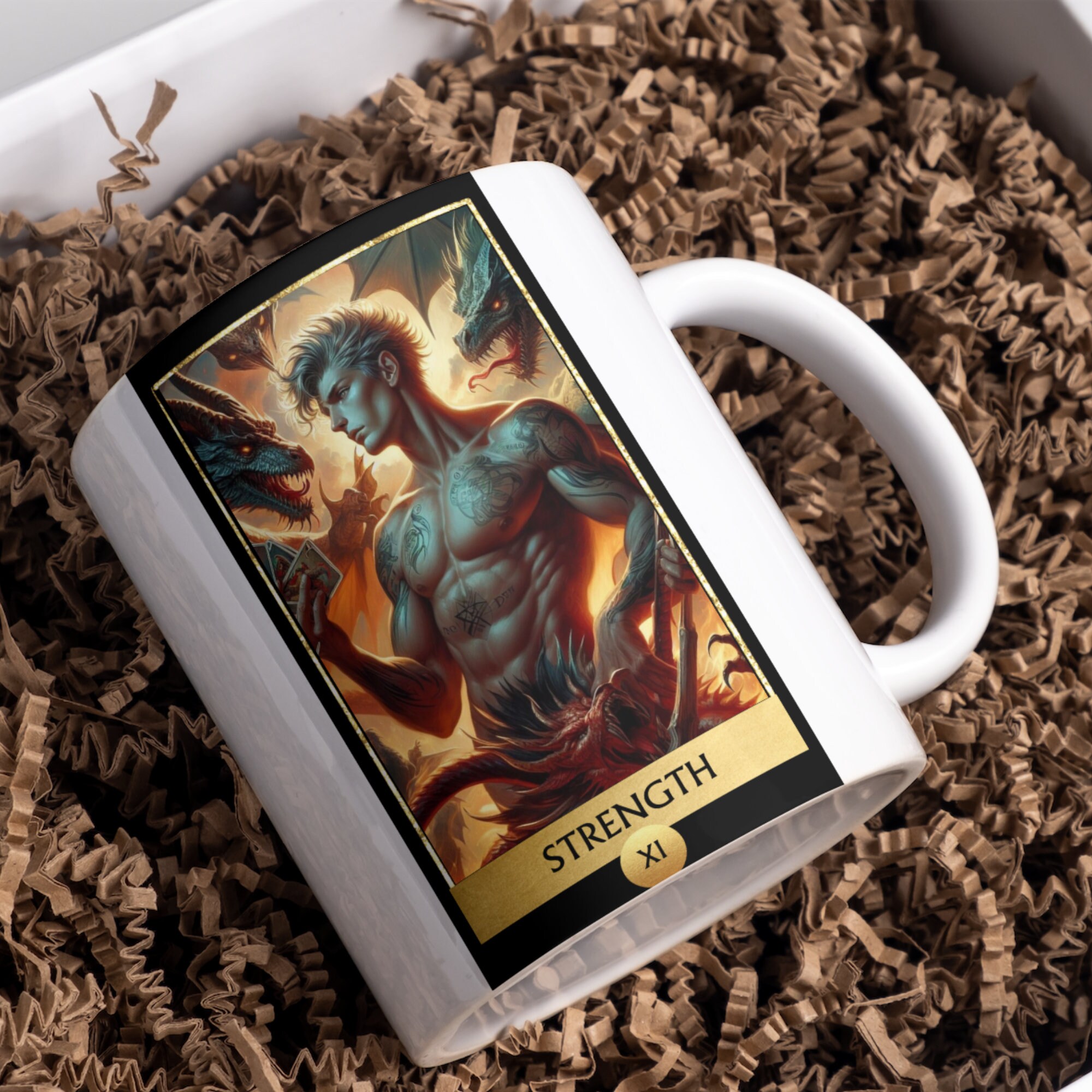 78 Tarot Cards Deck Dragon Tarot Deck Digital Chinese Dragon Artwork ...