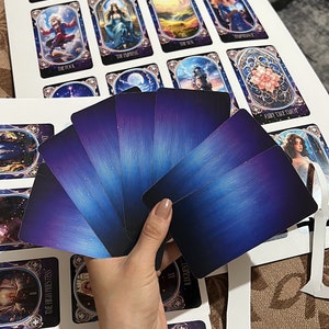 Printable Fairy Major Arcana Tarot Cards Deck Digital Tarot Cards Deck ...