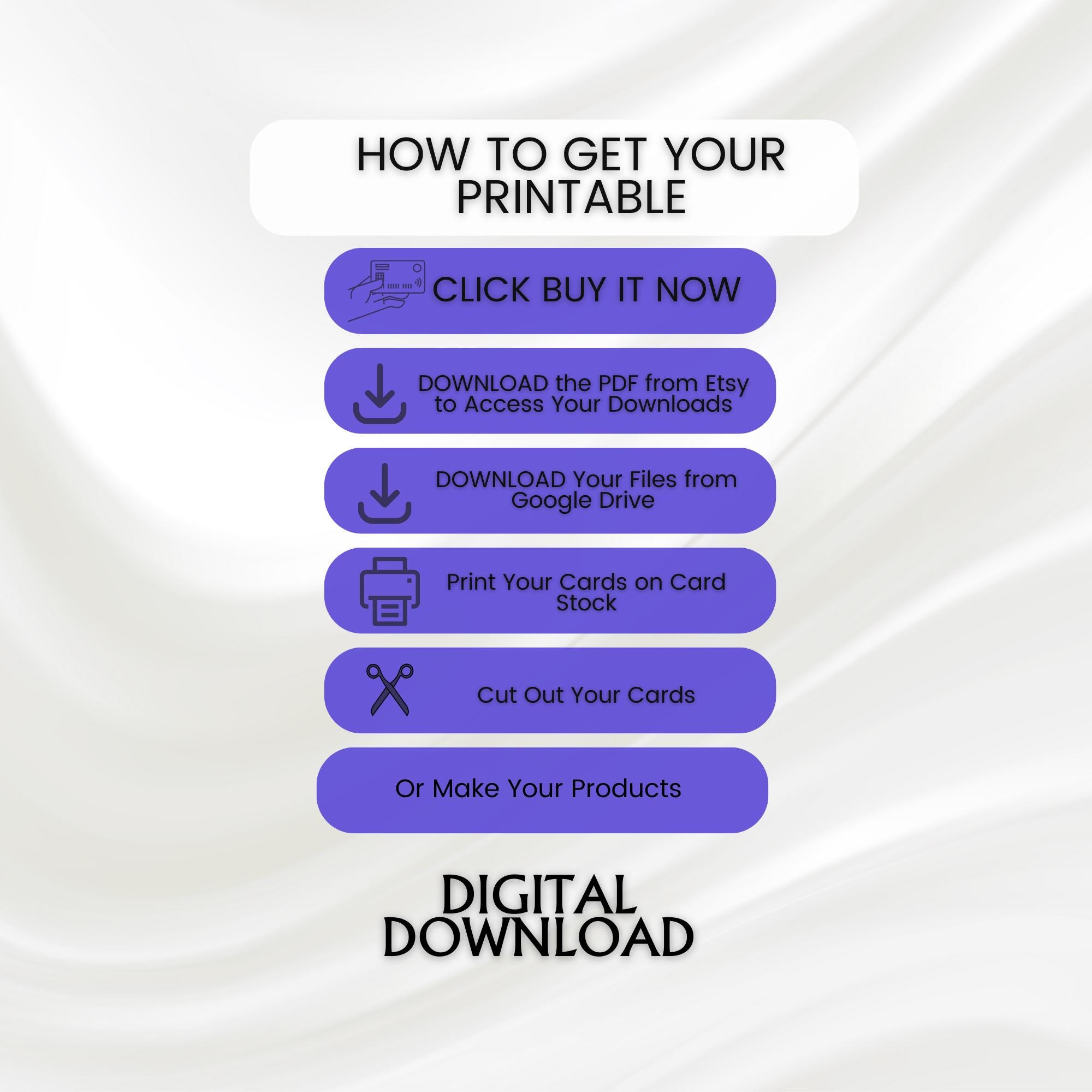 Digital Tarot Deck Art Nouveau Tarot Cards Deck Printable Full Deck ...