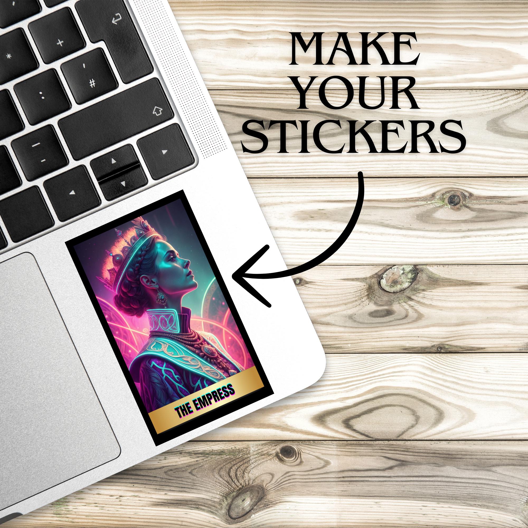 Digital Cyberpunk Tarot Deck Neon Tarot Cards Deck Printable Fulldeck ...