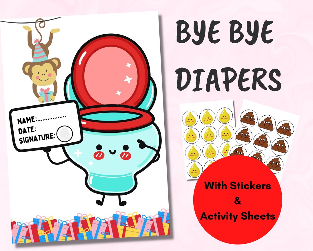 Potty Training for Kids Toilet Training Potty Training Chart Etsy