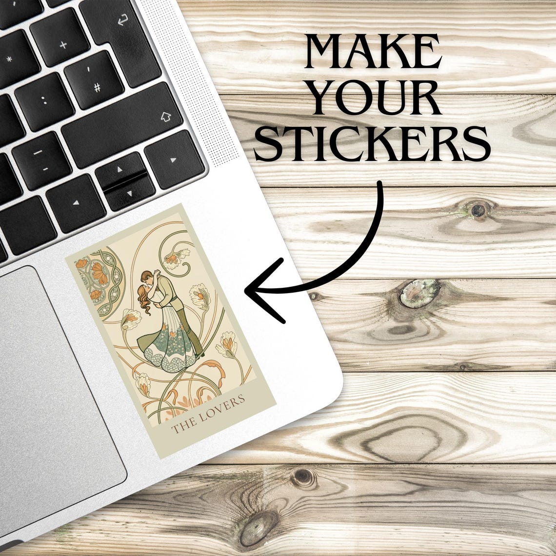 Digital Tarot Deck Art Nouveau Tarot Cards Deck Printable Full Deck ...