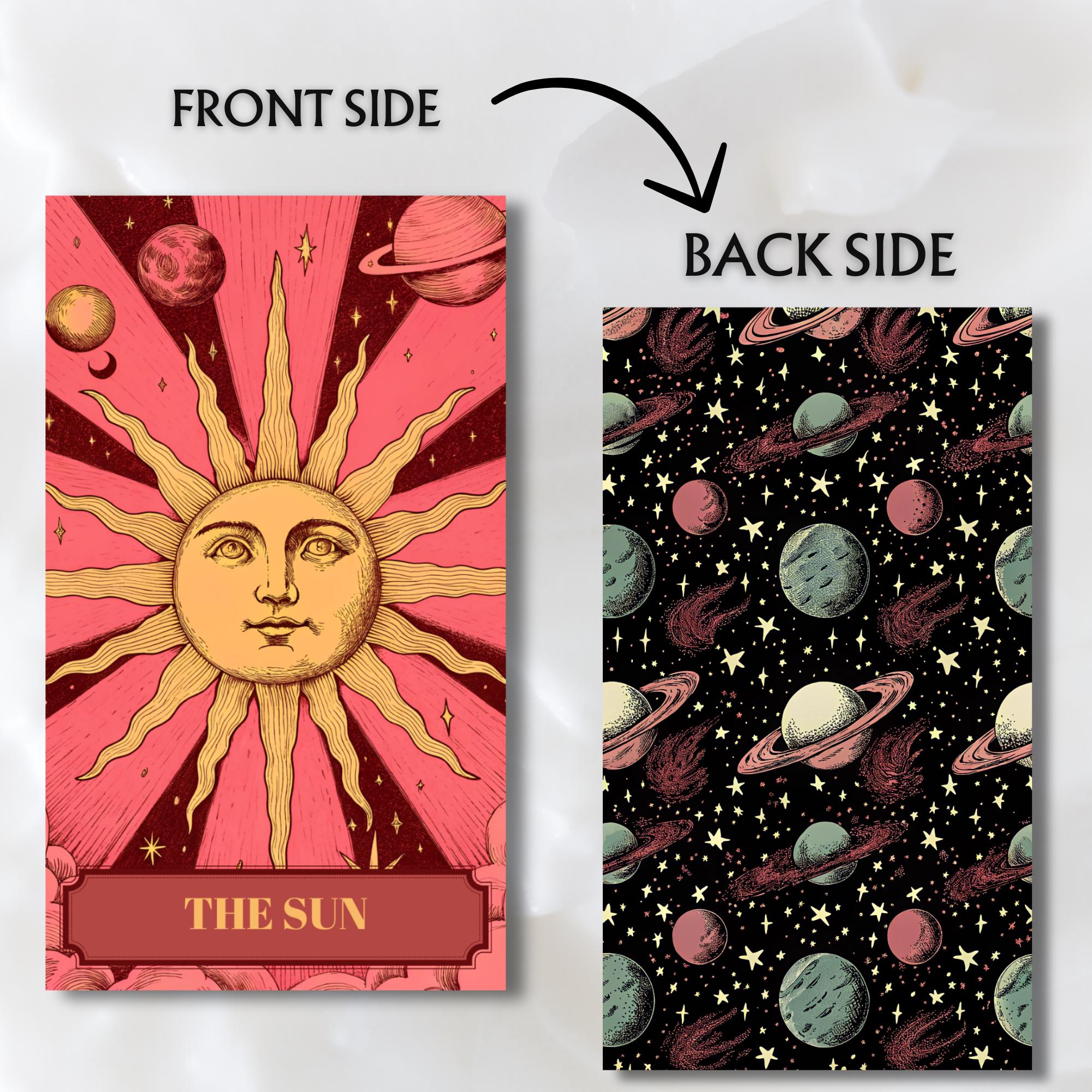 Digital Tarot Cards Cosmic Tarot Deck 78 Card Digital Tarot Deck ...