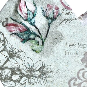 Gancho para colgar en la puerta, perchero vintage, percheros únicos, decoración floral vintage, percheros estilo shabby chic, percheros bonitos imagen 3