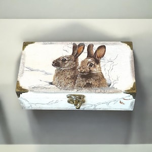 Boîte à bijoux, Boîte à bijoux lapin, Boîte à bijoux lapin, Boîte à bijoux lapin, Boîte à bijoux lapin, Boîte à bijoux décorative, Boîtes souvenirs