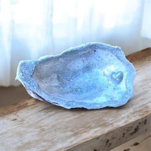 Oyster Shell, Ring Dish, Wedding Table Place Settings, Unique Wedding Favour, Coastal Gift, Personalised Gifts