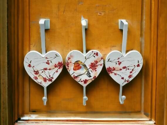 Heart over door hooks hotsell