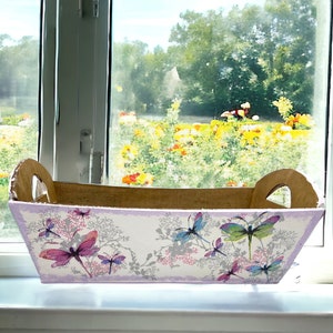 Handgefertigte Libellen Fensterbox - Elegante Gartendekoration, Pflanzenhalter für Draußen, Einzigartige Wohnakzente, Von der Natur inspirierter Pflanzbehälter