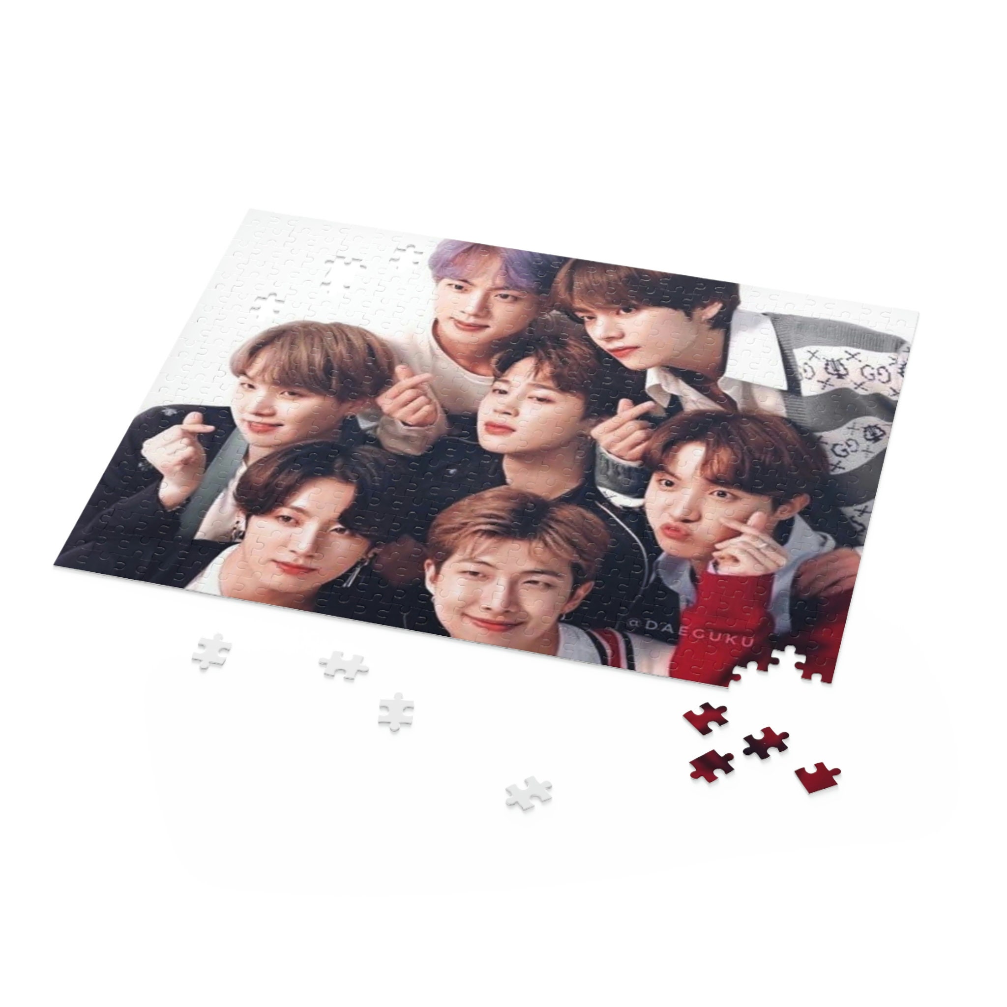 Bts Puzzle Bts Group Photo Bts Fan Puzzles Bts Army Puzzle Bts Fun
