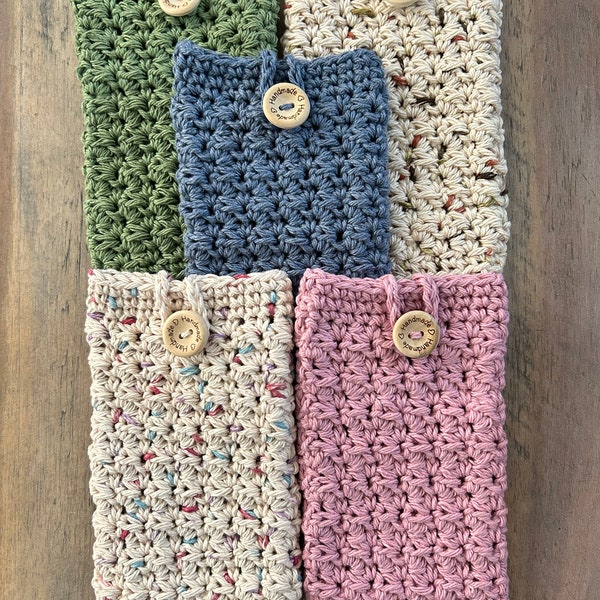 Crochet Multi Purpose Case, Sunglass Case, Pencil Case,  Phone Case, Phone Holder, Purse Organizer, Small Pouch