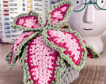 Crocheted Coleus Plant: Colorful Potted Amigurumi Houseplant - US Tariff Free