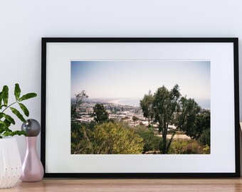 Impresión fotográfica de la costa de California: película vintage de 35 mm (descarga digital)