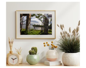 Impresión del horizonte de Filadelfia: Grafiti en el muelle, Orgullo de Filadelfia (Descarga digital 300 dpi)