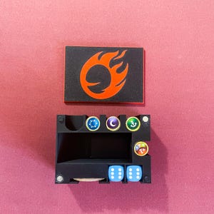 Altered TCG Token Tray for Gamegenic Token Set & Deck Box, 3D Printed and Customizable!