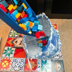 The Azul Boat - Board Game Upgrade Tile Holder for Azul