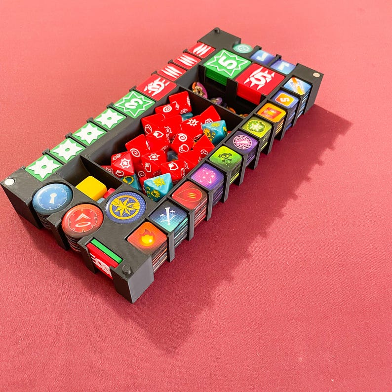 Marvel Crisis Protocol Token Holder, 3D Printed MCP Token Box & VP ...