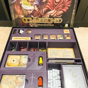 Commissioned Board Game Storage Insert - Includes Room for Expansion!