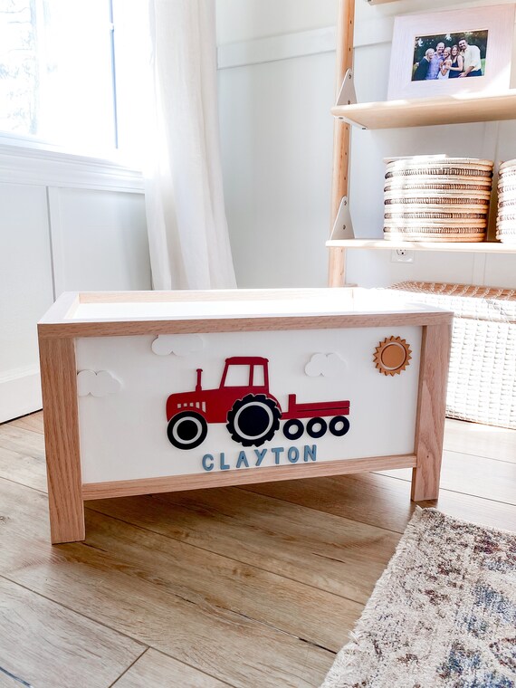 Monogram toy chest discount