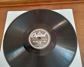1944 The King Cole Trio Gee, Baby, Ain't I Good To You / I Realize Now 78 rpm Record 169